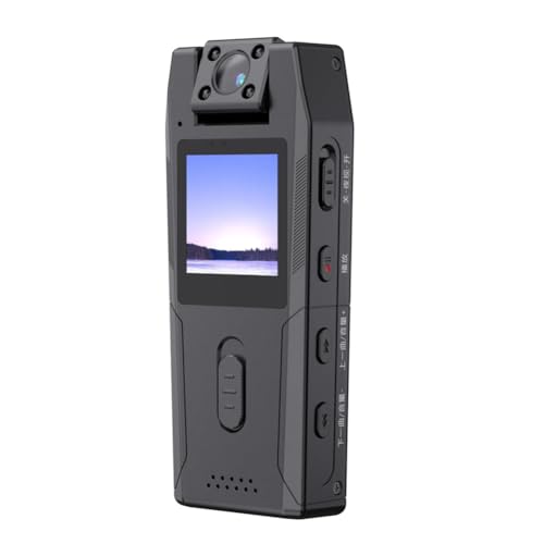 Grand angle rotatif 180° pour cette caméra corps mini caméscope 1080P HD dédiée au sport