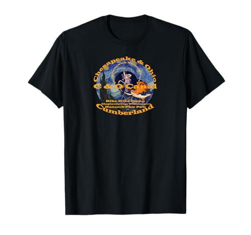 C&O Canal Towpath Bike & Hike T-Shirt
