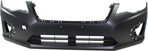 Evan Fischer Front Bumper Cover Compatible with 2012-2014 Subaru Impreza Primed top; Textured Bottom - SU1000168