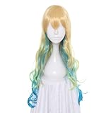 nine-tailed fox BKDZ Halloween Cosplay wig compatible with Miss Kobayashi's Dragon Maid Lucoa