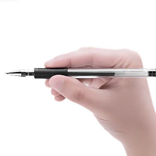 Bolígrafo de tinta gel negro punta fina 0.35 mm miniatura 2