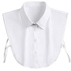 White Pointed Collar