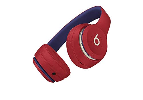 Beats Solo3 Wireless On-Ear Headphones Club Collection – Club Red (Renewed) - Image 5