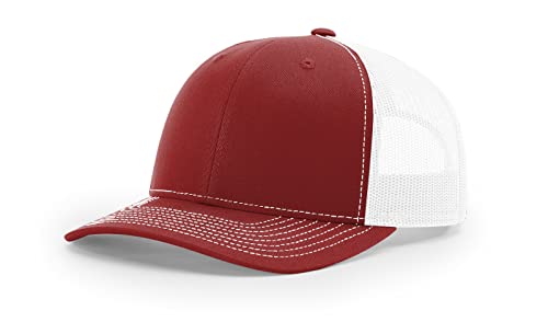Image of Richardson 112 Trucker Hat - Premium Blank Baseball Cap, Adjustable Snapback Hat - Structured Six Panel Richardson Blank Hats