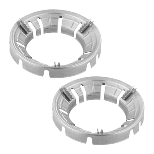 VINTORKY 2Piezas Cubiertas De Estufa Prueba De Viento Anillo De Soporte para Olla Accesorios para Cocina De Gas Protección Eficaz Viento