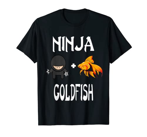 Ninja GOLDFISH Camiseta GOLDFISH Ninja Camiseta
