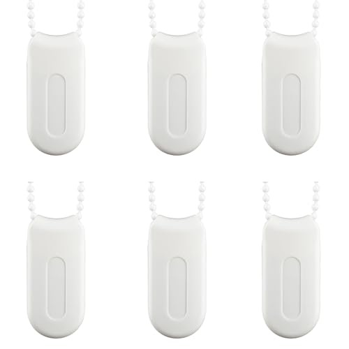 Scettar 6 Pesos de Cordón de Cortina Repuesto para Persianas Verticales con Orificio de 80 mm Contrapeso Cortina Vertical para Persianas Romanas, Persianas Verticales, Persianas Plisadas