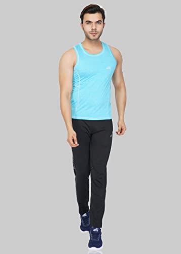 Image of Vector X OMT-199 Men Sleeveless Tshirt, Textured Vest for Men, Polyester Sando for Gym, Cycling, Running, & Other Sports