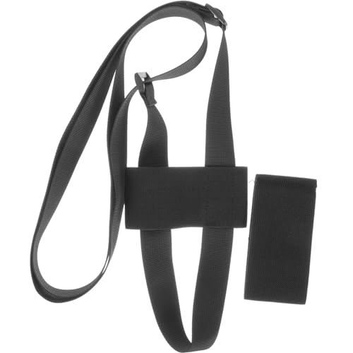Mini-bouteille d'eau Toddmomy avec ceinture extérieure et filet noir