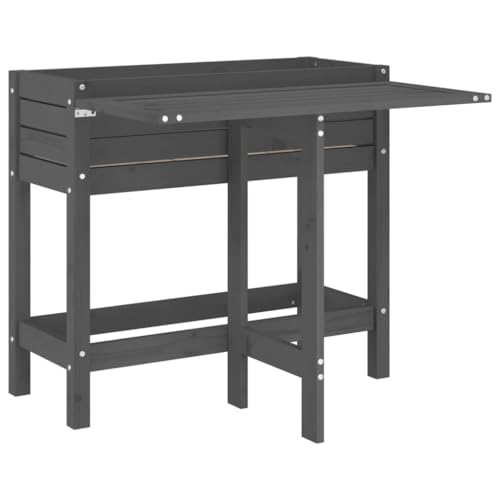 Table de plantation avec plateau rabattable vidaXL anti-encombrement
