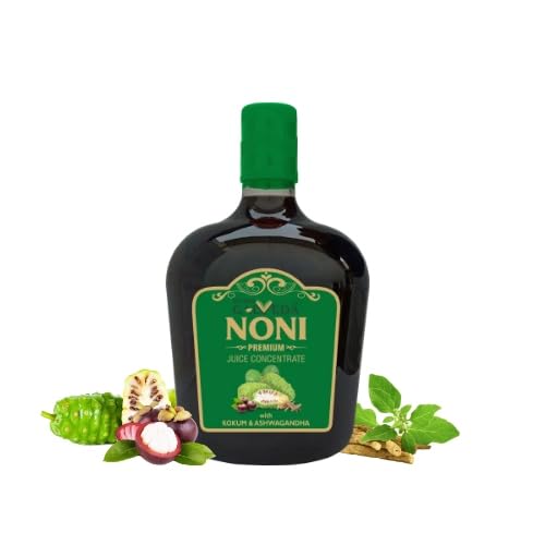 Galveda – Noni Premium Concentrate Juice 1 ltr | Rich in Antioxidants, Boosts Energy, Builds Immunity, Natural Detoxifier