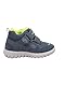 Superfit Jungen Sport7 Mini Sneaker, Blau Gelb 8000, 20 EU Schmal