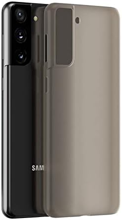 Minimal Case Compatible with Galaxy S21 (Frosted Black)