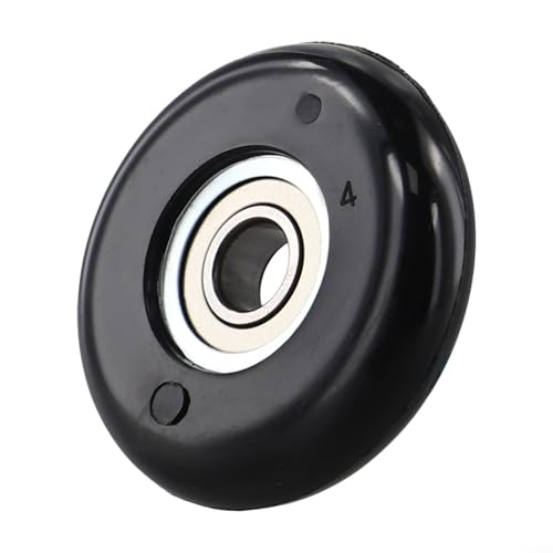 MoSundi Rowing Machine Seat Pulley Wheel 8X43x11mm with Steel Bearing, Nylon Replacement Roller for Cardio Fitness Equipment and Exercise Bike Compati