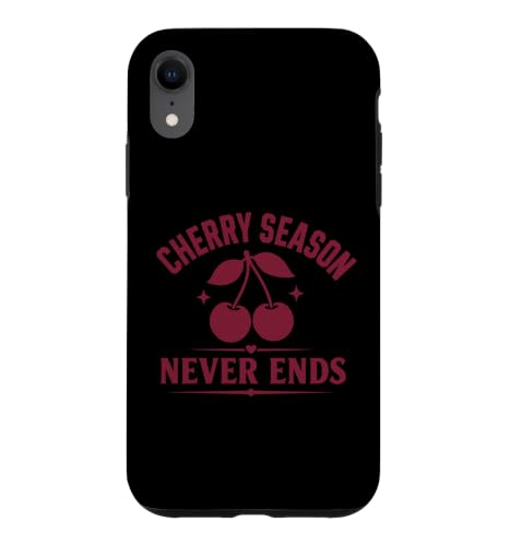 Sweet Summer nature fruit Cherry Season Never Ends �X�}�z�P�[�X iPhone XR �p