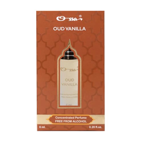 Image of Ossa Oud Vanilla Concentrated Perfume 6ml | Alcohol Free Roll On Attar For Men And Women | Premium Long Lasting Unisex Fragrance With Rich Vanilla & Amber Notes |Ideal For Signature Scent
