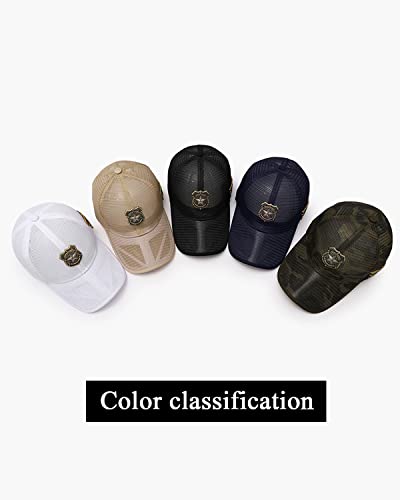 Gorra de béisbol malla para hombre y unisex miniatura 4