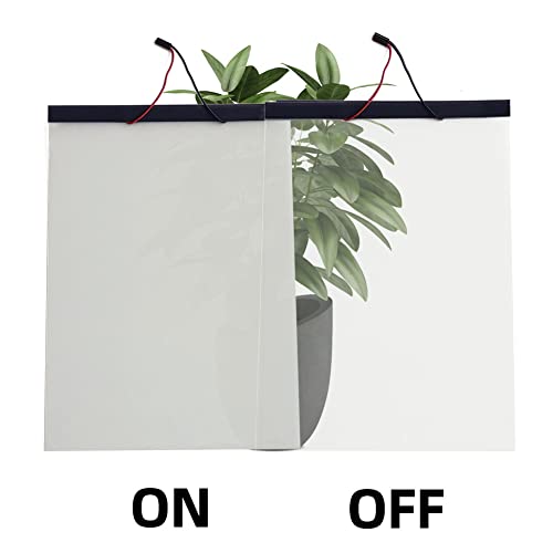 PDLC Smart Film Reverse smartfilm Power-Off Transparente 165x105mm miniatura 2