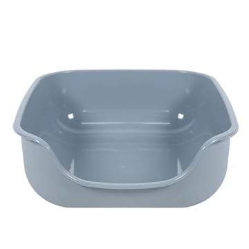 Pet Games Caixona De Areia Cinza - Bandeja Higiênica Para Gatos Tamanho:Extra Grande