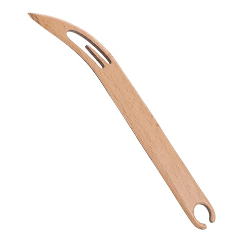 Beatifufu Tapestry Weaving Shuttle Wooden Knitting Shuttle Weaving Accessories for Handmade Creations