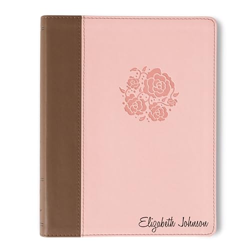 Personalized Women's NIV Bible with name Engraved, NIV Journaling Bible, Custom Bible Engraved Name,...