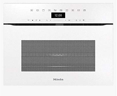 Miele - Horno compacto multifunción combinado microondas H 7440 BMX BRWS  acabado blanco brillante 60 cm : Amazon.es: Hogar y cocina