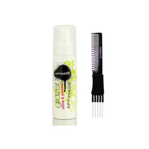 yper Affinage Glazer Shine And Protect Spray (3.4 oz) con peine miniatura 1