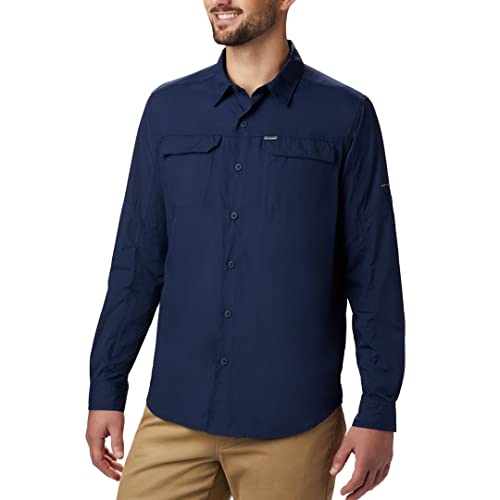 Image of Columbia Men Omni-Shade Silver Ridge 2.0 Shirt for Hiking | Trekking | Camping | Safari | Sun Protection
