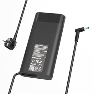 DECSZDY 150W Stroomapparaat Ladekabel Laptop Compatibel met HP Pavilion 15 17 ZBook Studio 15 G3 G4 G5 G6 G7 G8 Power G10 G9 Gaming Laptop TPN-CA11 TPN-PA09 L32661-001 Lader