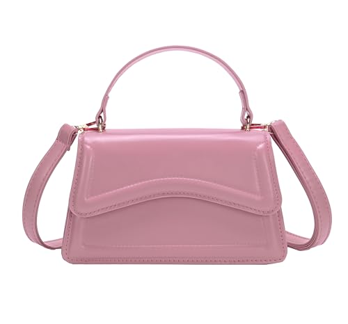 Image of SHUIANGRAN Stylish and Simple Crossbody Bag Small Square bag Purses for Women Satchel Shoulder bag Bag Purse