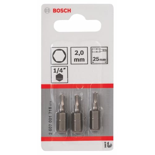 Embout De Vissage Bosch 2607001718 – HEX 2.0, 25 mm, Acier Extra-Dur - vue 4