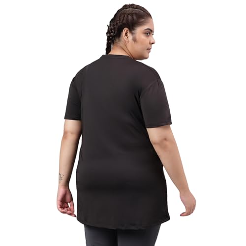 Image of MKH Women Breathable Active Gym Wear Tshirt | Dri Fit Poly Spandex Gym Top | Lightweight, Sportswear for Workout, Running & Yoga| Round Neck Stretchable Casual Workout Top /MKHWT-6013