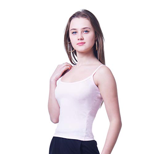 Image of Splash Women's Camisole Slip|Fine Cotton Rich Spaghetti Top for Women and Girls - 120
