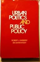 Urban politics and public policy 006044021X Book Cover