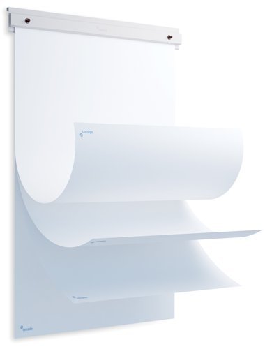 Flipchart-Papierklemme Slim mit 20 Blättern – geeignet für Whiteboard „Slim“