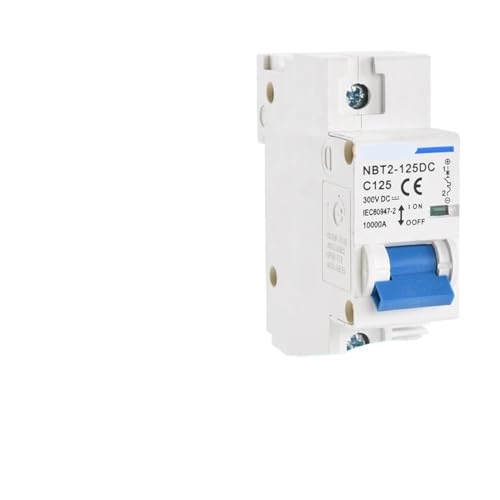 Disyuntor solar 2P 125A para evitar cortocircuitos en inversores fotovoltaicos