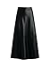 Joe's Jeans Women's The Tavi Vegan Leather Skirt, Black, 2