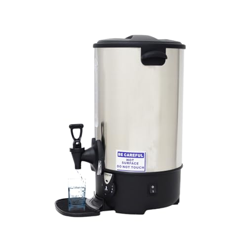 Dispensador eléctrico de agua caliente 15.4 L acero inoxidable 110V miniatura 1