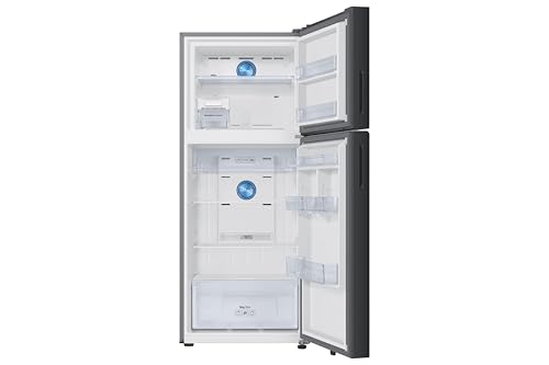 Image of Samsung 396 L, 2 Star, Convertible 5-in-1, Digital Inverter, Frost Free Double Door, WiFi Enabled Bespoke AI Refrigerator (RT41DB6A4B22HL, Clean Black)