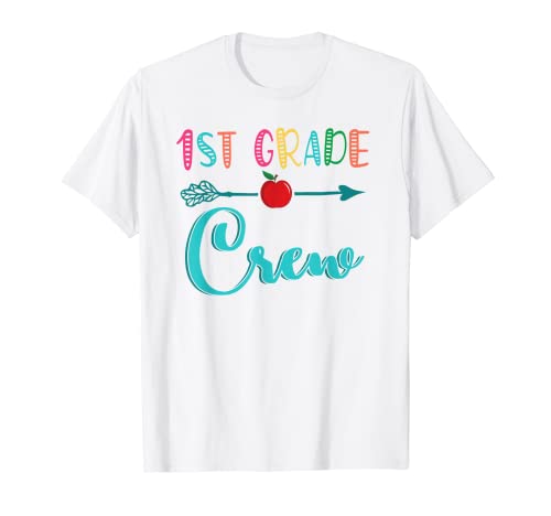 T-shirt 1er grade crew first day of school back to school t-shirt
