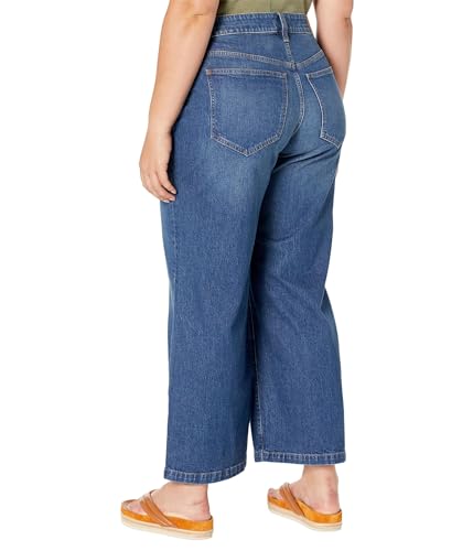 Madewell Plus Patch Pocket Perfect Vintage Wide Leg Jeans in Caronia Wash3
