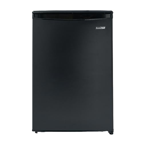 4.3cf Compact Upright Freezer 24in Freestanding Stainless 110V E-Star