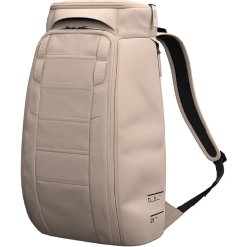 Db Journey The Hugger Backpack - Durable Travel Backpack with Laptop Compartment & Pockets for Work, Luggage Backpack with Roller Bag Hook Up System, 25L - Fogbow Beige