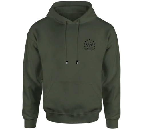 Howitzer Style Men's Hoodie Delaware Military Grunt MFG2