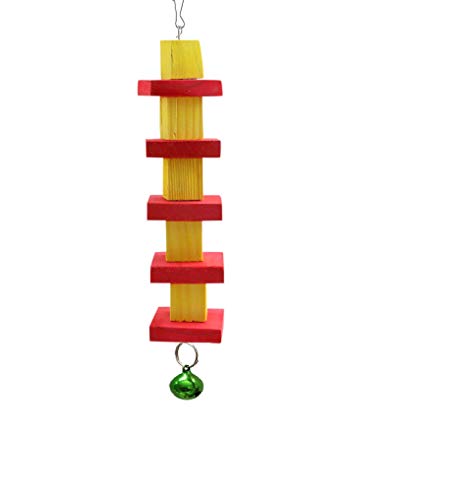 Winkh Wood Wooden Block Ladder (Multicolour)