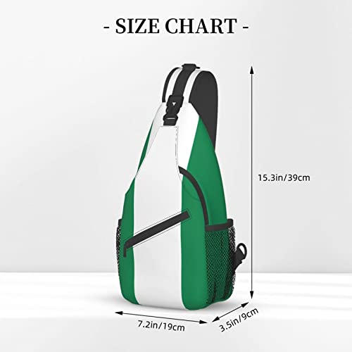 Mochila bandolera unisex negra de tamaño único miniatura 4