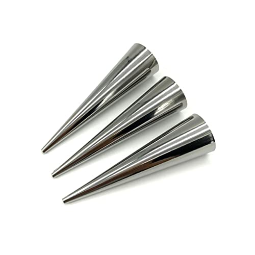 OKUMEYR 36piezas Molde Inoxidable Para Hornear Croissants y Pasteles Forma De Moldes Para y Postres Para Repostería y Cocción Grande