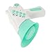 Voice Changer Microphone, Kids Handheld Loudspeaker Kids Toy Megaphone Funny Megaphone with Multi Voice Effects Plastic Light Green Changer Horn Toy for Boys Girls