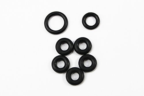 Prestaflator 3-Way Spin Head Rebuild Kit – Replacement O-Rings & Presta Valve Washers for Prestaflator Inflation Tools – Durable Buna-Nitrile Rubber Seals for Reliable Tire Valve Connection