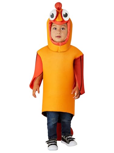 Rubies Baby Shark: William Goldfish Costume for Kids, Boy's Small